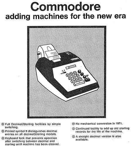 Commodore advertisement