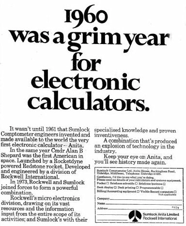 Rockwell calculator ad